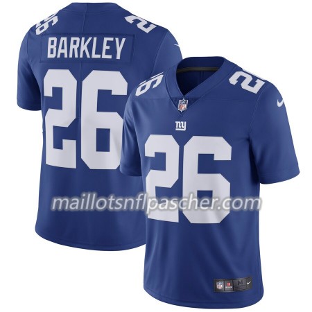 Maillot New York Giants Saquon Barkley 26 Nike Bleu - Homme Maillot New York Giants Saquon Barkley 26 Nike Bleu - Homme